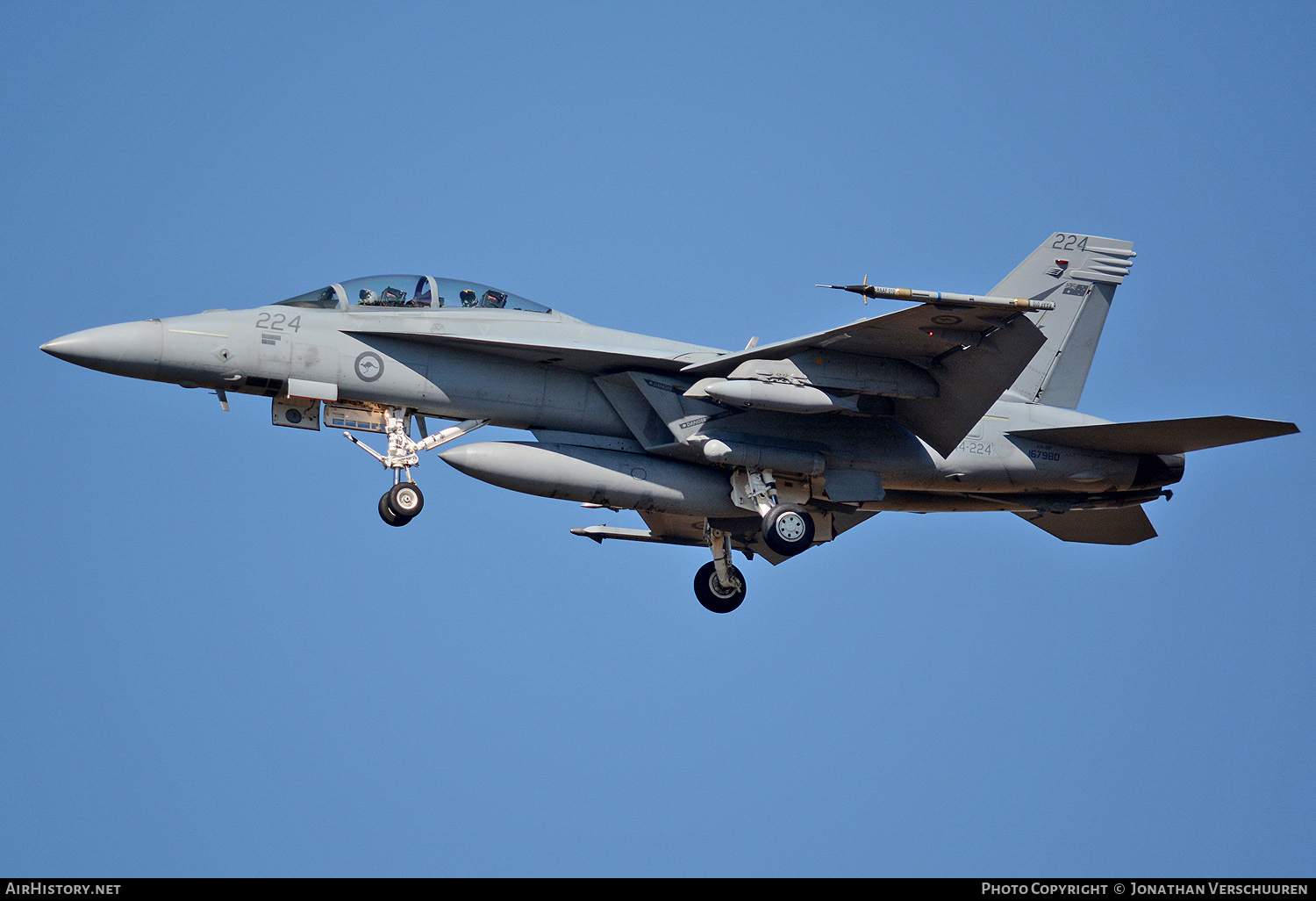Aircraft Photo of A44-224 | Boeing F/A-18F Super Hornet | Australia - Air Force | AirHistory.net #262538