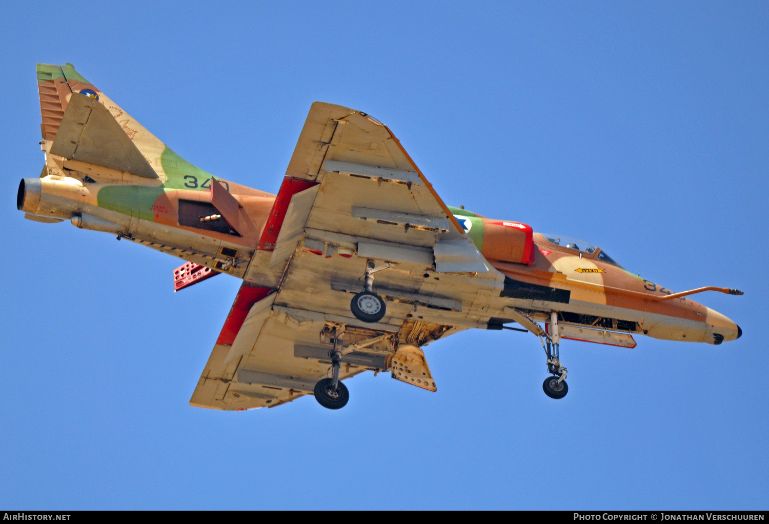 Aircraft Photo of 340 | McDonnell Douglas A-4N Skyhawk II (Aa-it) | Israel - Air Force | AirHistory.net #262545