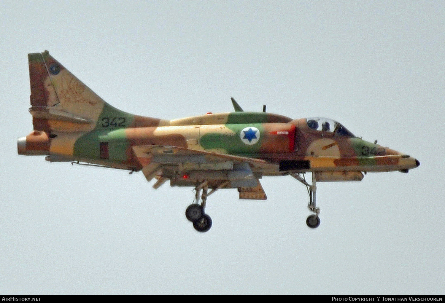 Aircraft Photo of 342 | McDonnell Douglas A-4N Skyhawk II (Aa-it) | Israel - Air Force | AirHistory.net #262547