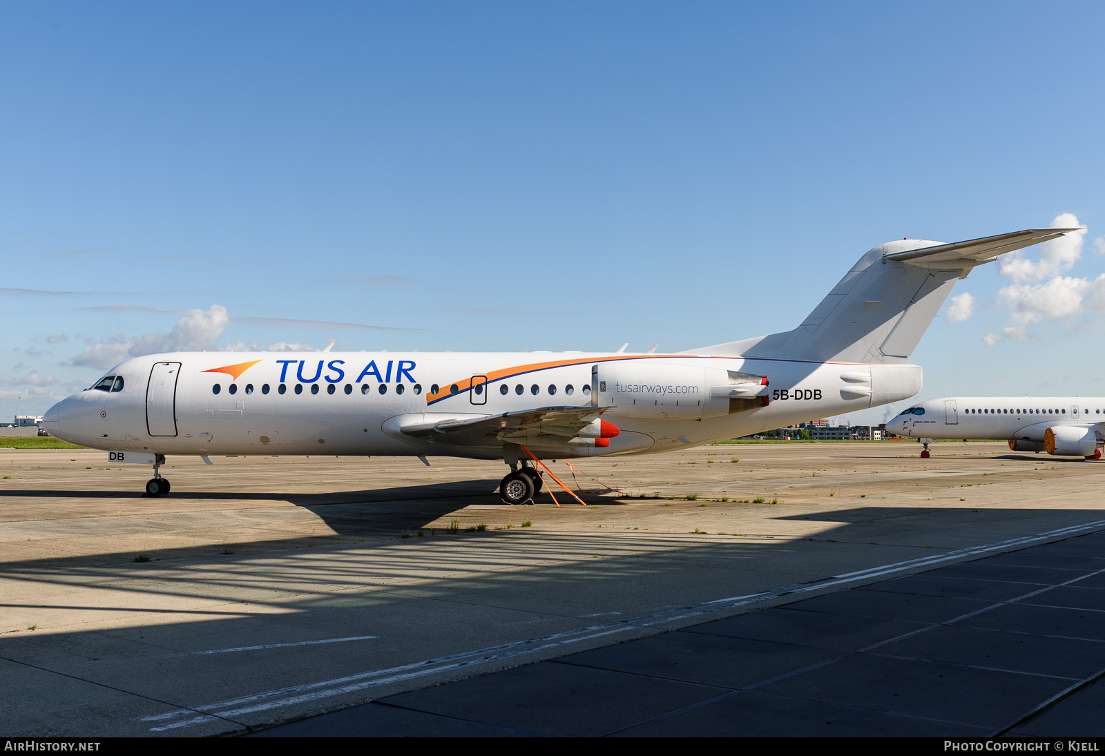 Aircraft Photo of 5B-DDB | Fokker 70 (F28-0070) | Tus Airways | AirHistory.net #262548
