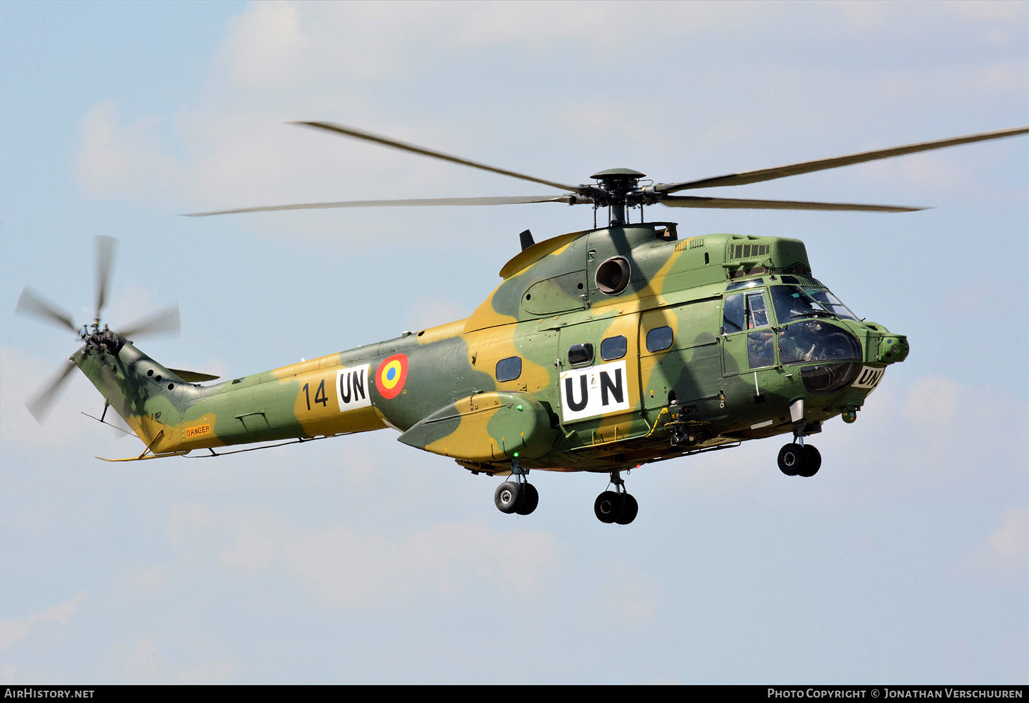 Aircraft Photo of 14 | Aerospatiale IAR-330L Puma | Romania - Air Force | AirHistory.net #262564