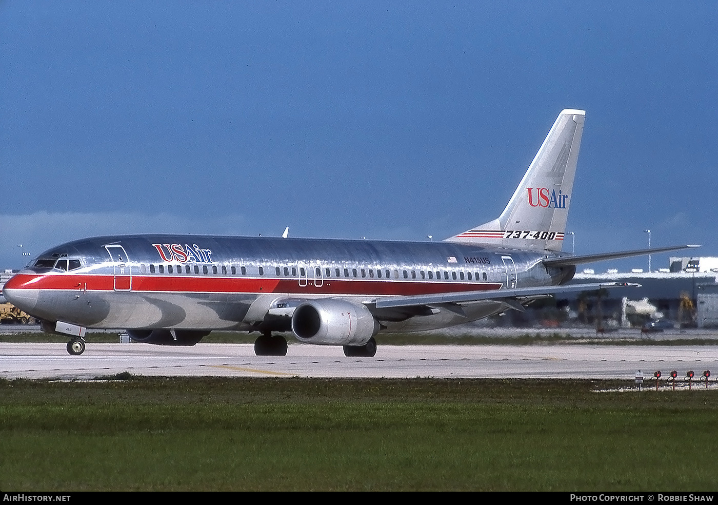 Aircraft Photo of N415US | Boeing 737-401 | USAir | AirHistory.net #262596