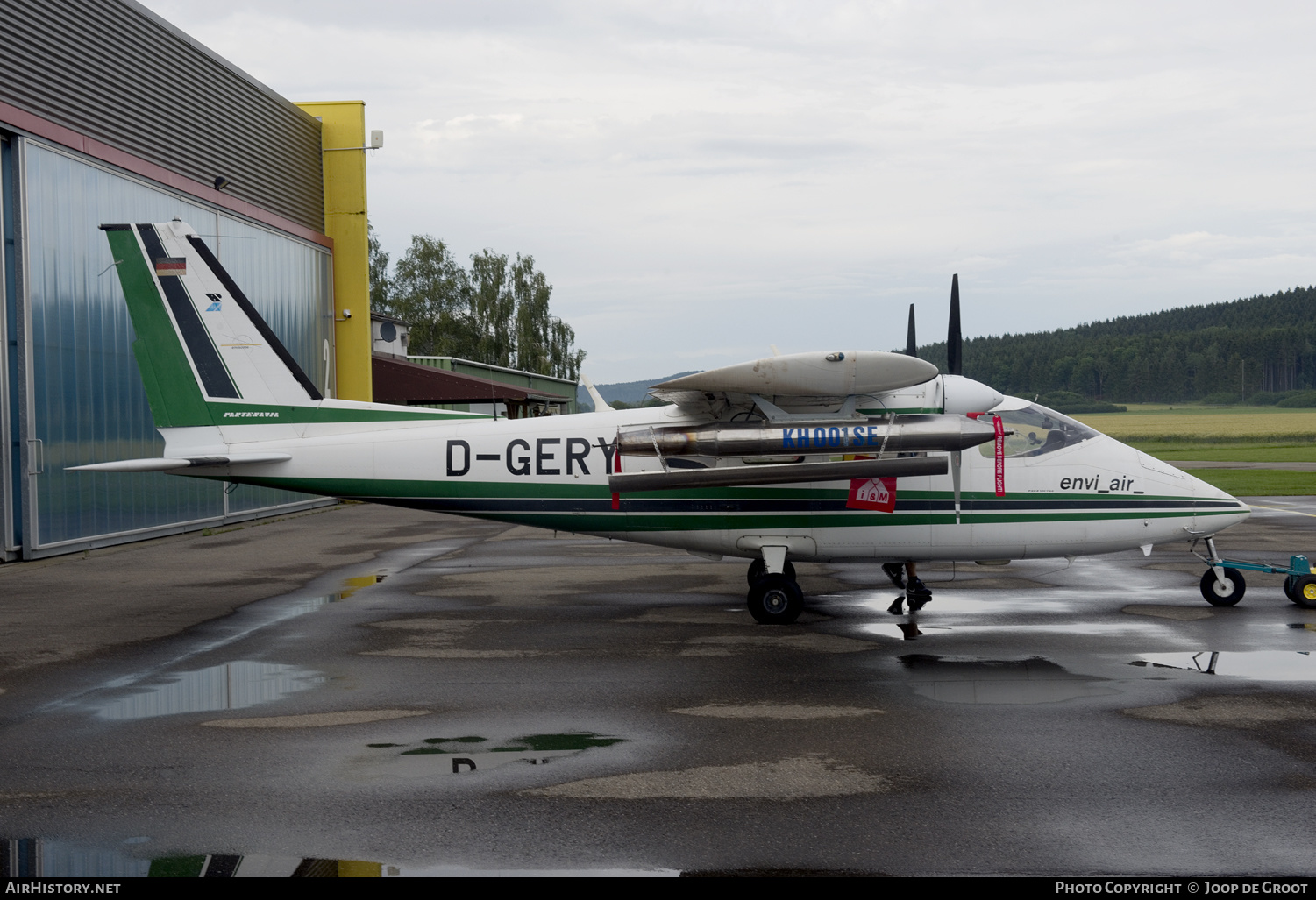 Aircraft Photo of D-GERY | Partenavia P-68B | Envi-Air | AirHistory.net #262607