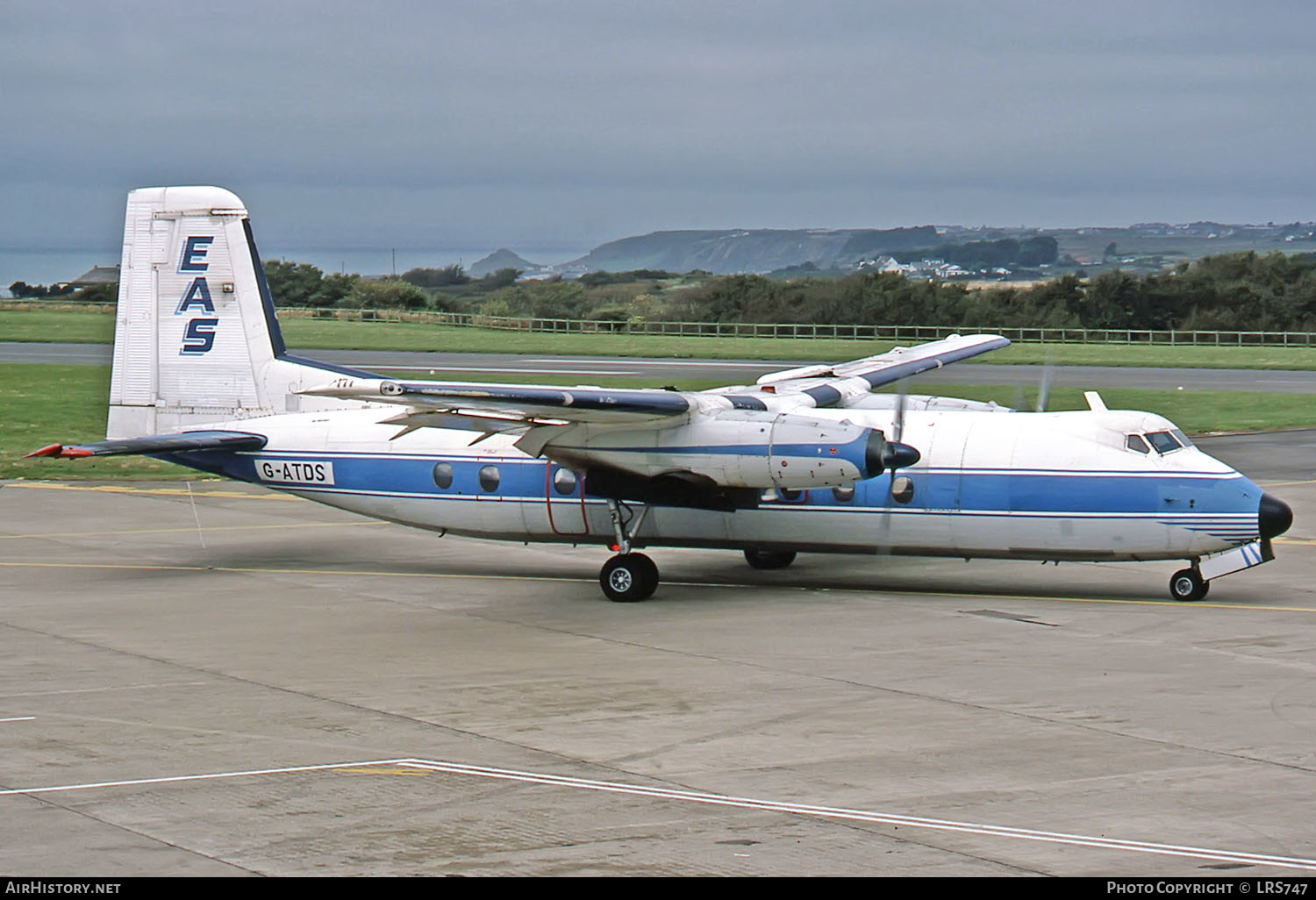 Aircraft Photo of G-ATDS | Handley Page HPR-7 Herald 209 | EAS - Express Air Services | AirHistory.net #262619