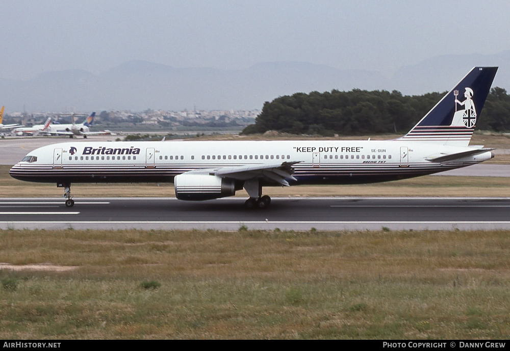 Aircraft Photo of SE-DUN | Boeing 757-225 | Britannia Nordic | AirHistory.net #262626
