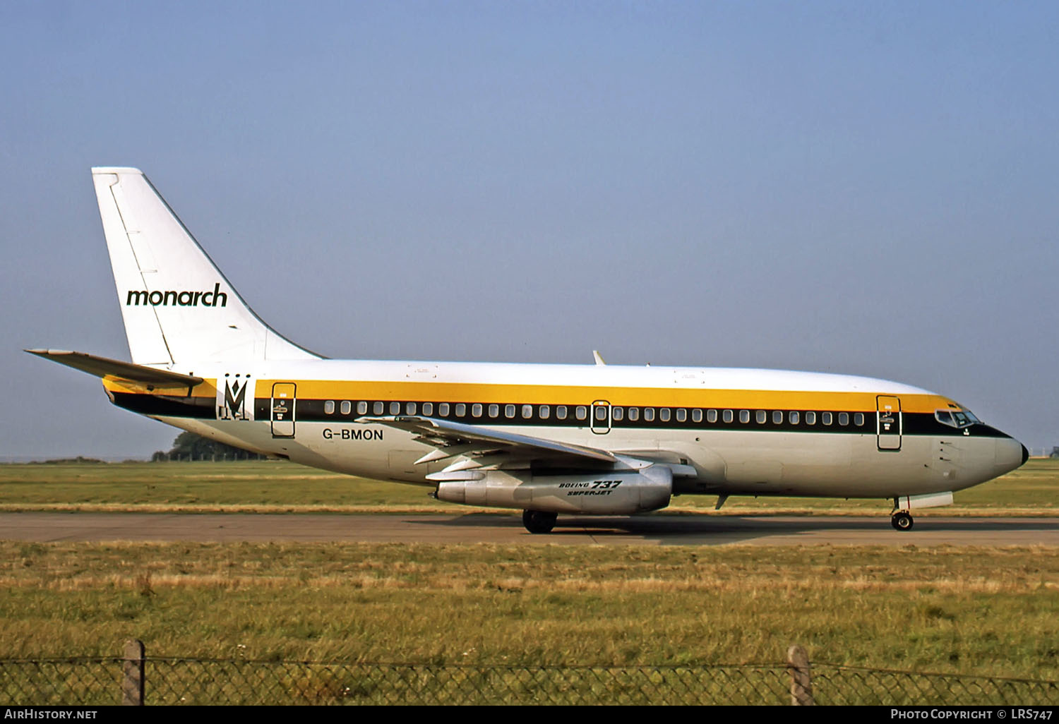 Aircraft Photo of G-BMON | Boeing 737-2K9/Adv | Monarch Airlines | AirHistory.net #262628