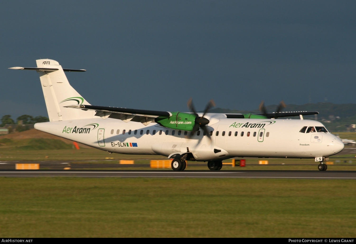 Aircraft Photo of EI-SLN | ATR ATR-72-212 | Aer Arann | AirHistory.net #262630