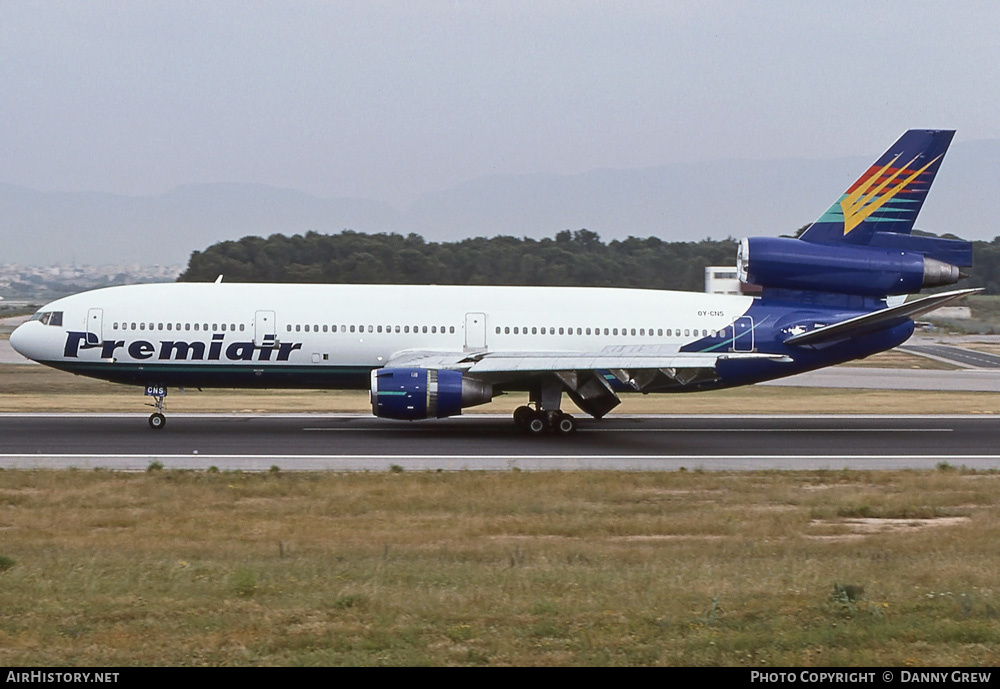 Aircraft Photo of OY-CNS | McDonnell Douglas DC-10-10 | Premiair | AirHistory.net #262644