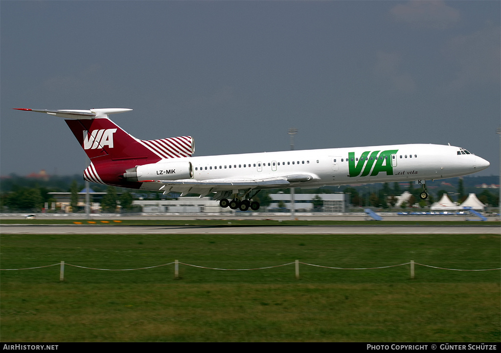 Aircraft Photo of LZ-MIK | Tupolev Tu-154M | VIA - Air VIA Bulgarian Airways | AirHistory.net #262645
