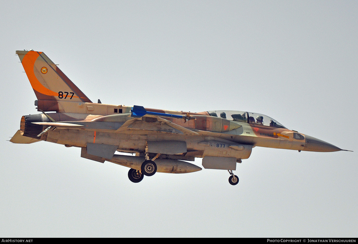 Aircraft Photo of 877 | Lockheed Martin F-16I Sufa | Israel - Air Force | AirHistory.net #262646