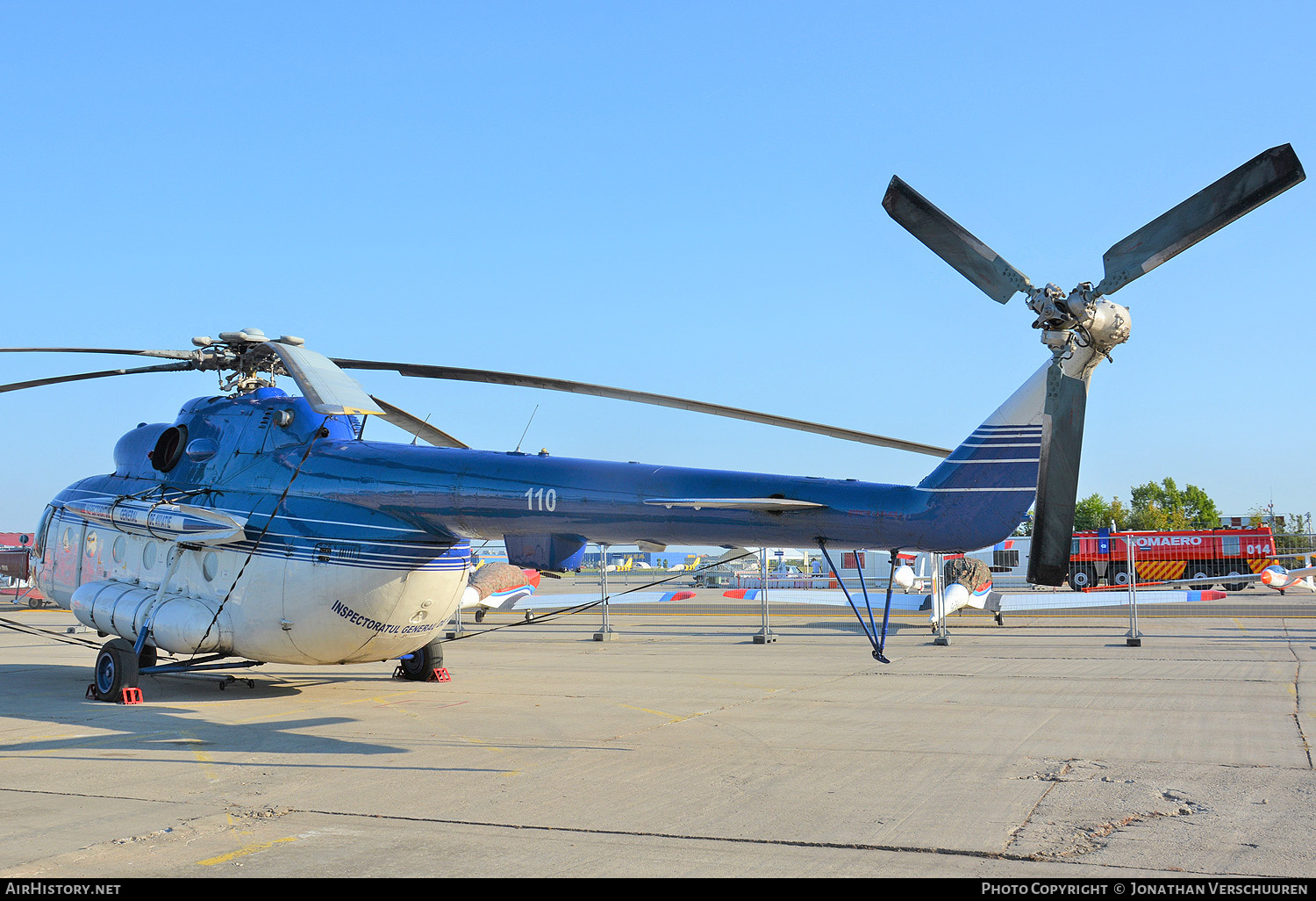 Aircraft Photo of 110 | Mil Mi-17-1VA | Romania - IGAv | AirHistory.net #262654