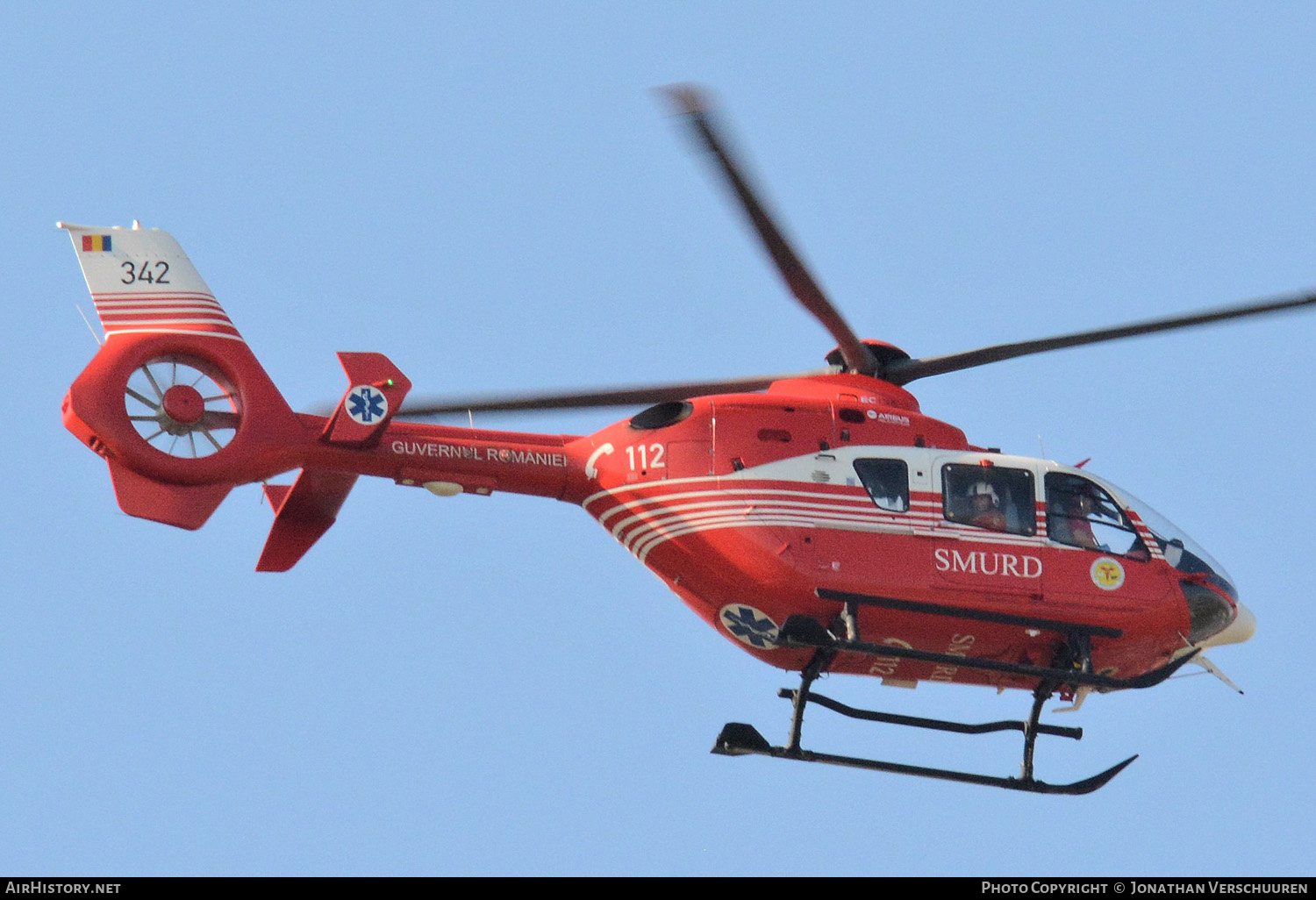 Aircraft Photo of 342 | Eurocopter EC-135T-2 | Romania - SMURD | AirHistory.net #262656
