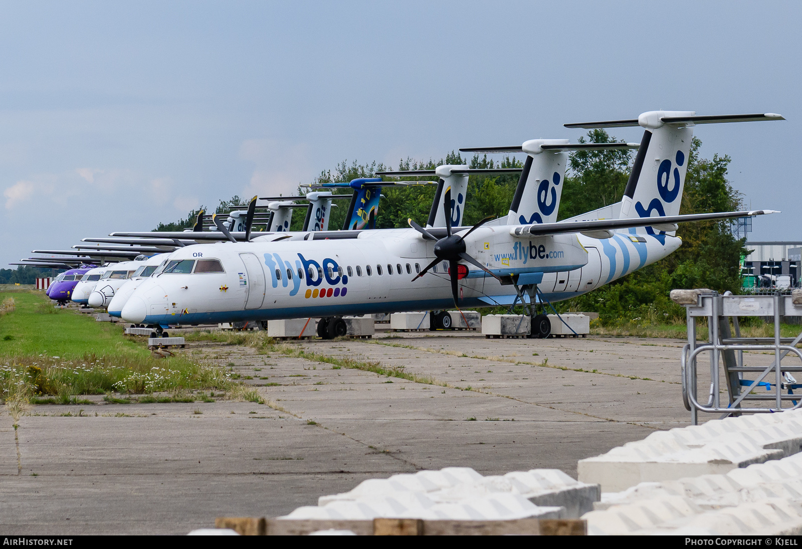 Aircraft Photo of G-ECOR | Bombardier DHC-8-402 Dash 8 | Flybe | AirHistory.net #262657