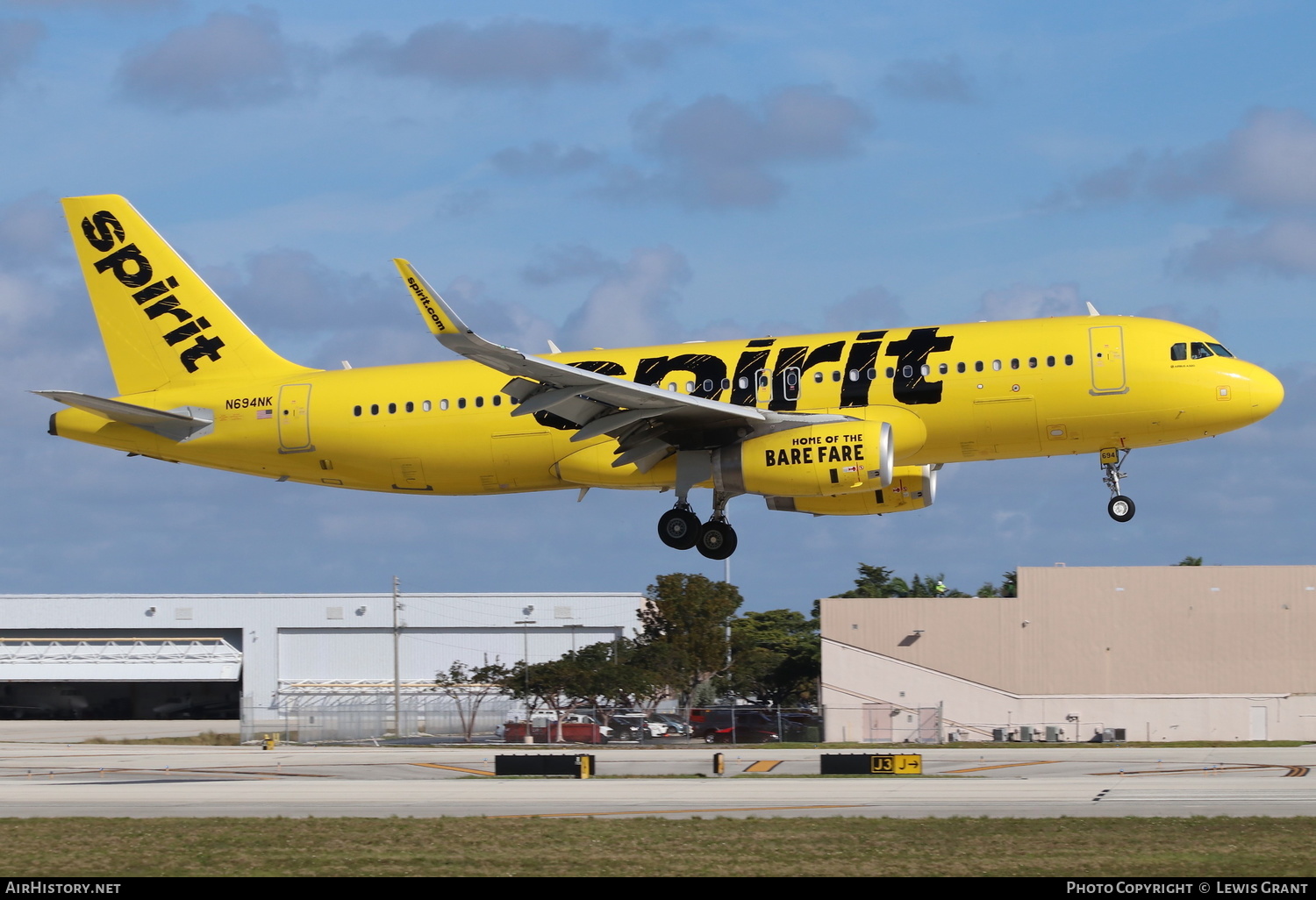 Aircraft Photo of N694NK | Airbus A320-232 | Spirit Airlines | AirHistory.net #262667