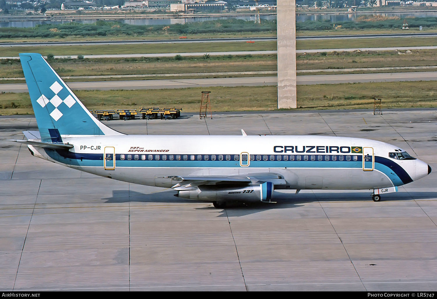 Aircraft Photo of PP-CJR | Boeing 737-2C3/Adv | Cruzeiro | AirHistory.net #262670