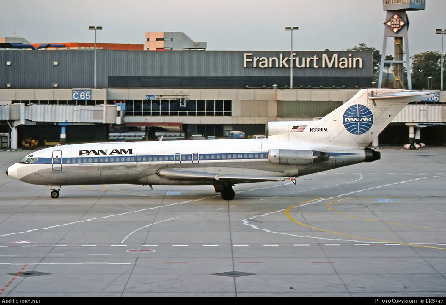 Aircraft Photo of N339PA | Boeing 727-21C | Pan American World Airways - Pan Am | AirHistory.net #262679