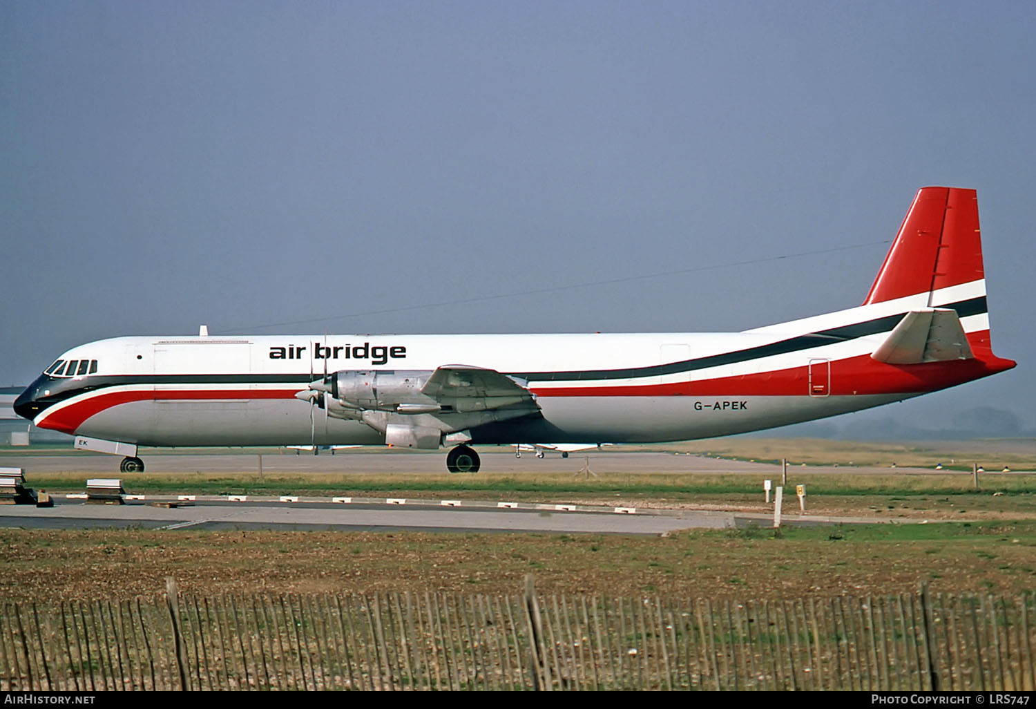 Aircraft Photo of G-APEK | Vickers 953C Merchantman | Air Bridge Carriers - ABC | AirHistory.net #262681