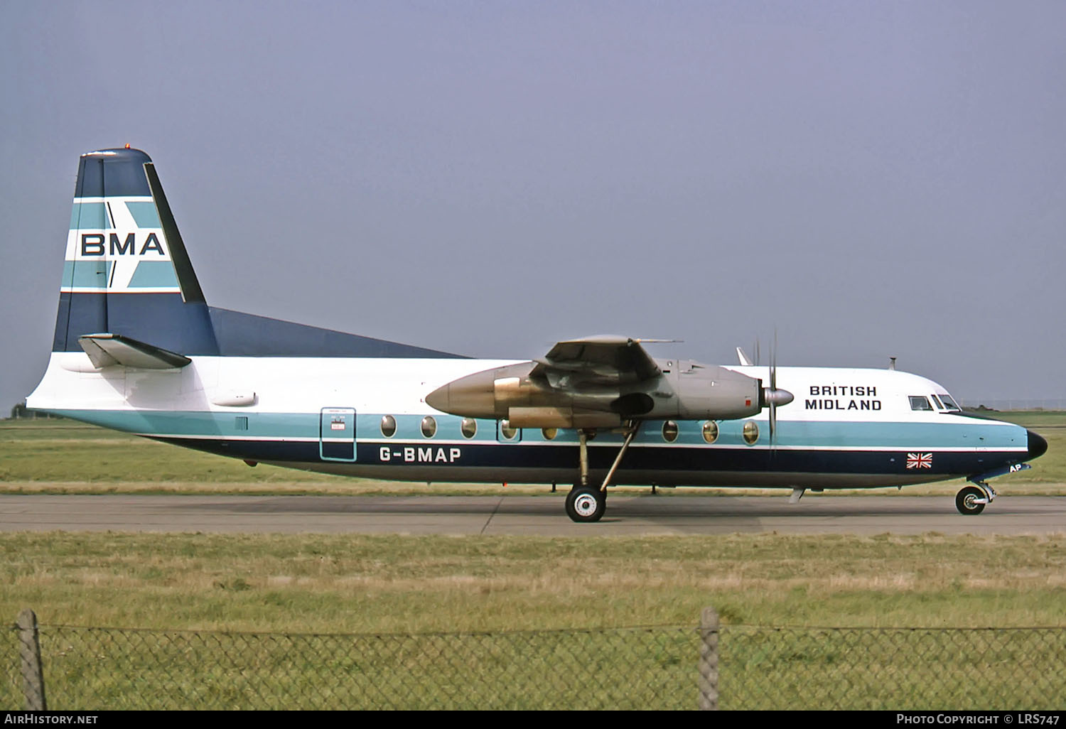 Aircraft Photo of G-BMAP | Fokker F27-200 Friendship | British Midland Airways - BMA | AirHistory.net #262698