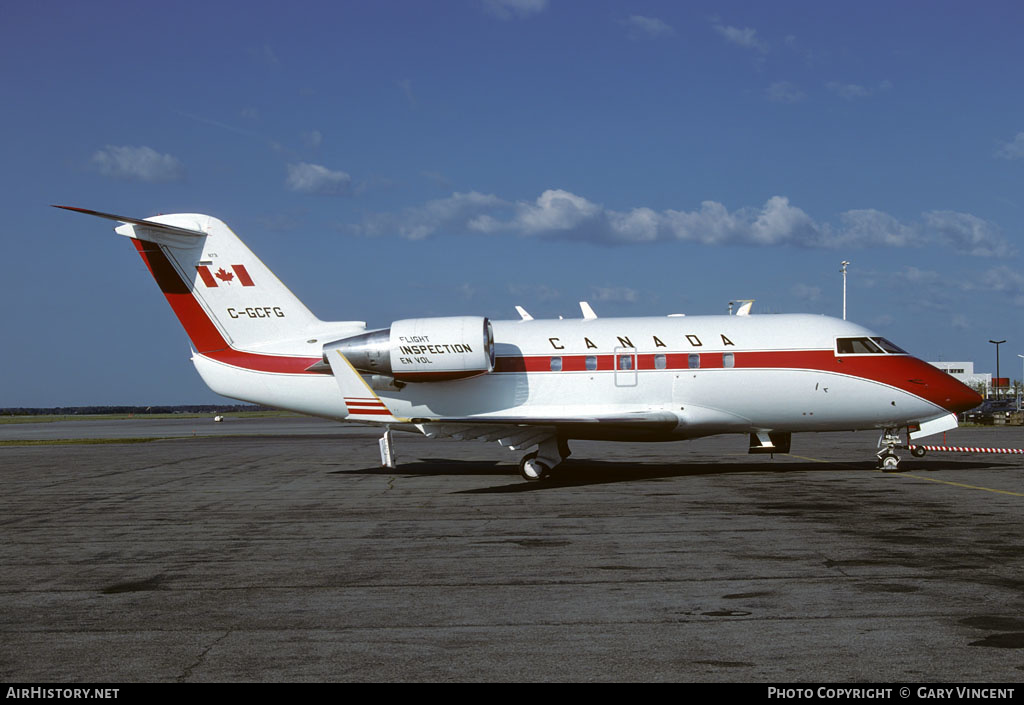 Aircraft Photo of C-GCFG | Canadair Challenger 601 (CL-600-2A12) | Transport Canada | AirHistory.net #262704