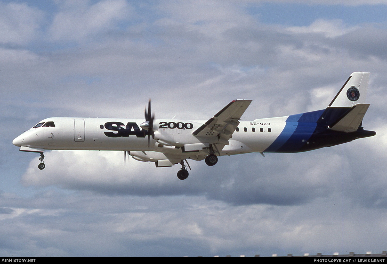 Aircraft Photo of SE-003 | Saab 2000 | Saab | AirHistory.net #262710