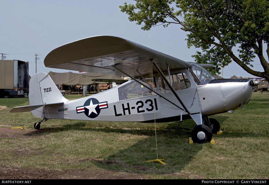 Aircraft Photo of N1134V / 71231 | Aeronca L-16A (7BCM) | USA - Air Force | AirHistory.net #262711