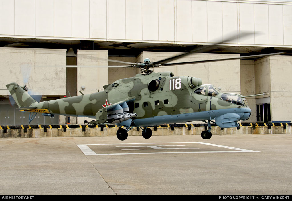 Aircraft Photo of N118NX | Mil Mi-24D | Bulgaria - Air Force | AirHistory.net #262726