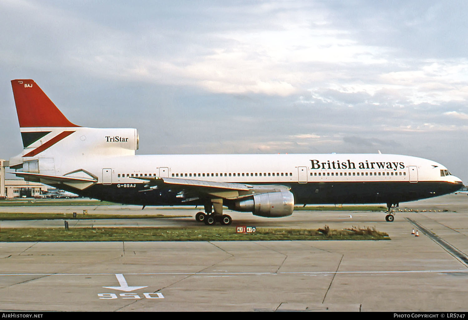 Aircraft Photo of G-BBAJ | Lockheed L-1011-385-1 TriStar 1 | British Airways | AirHistory.net #262730