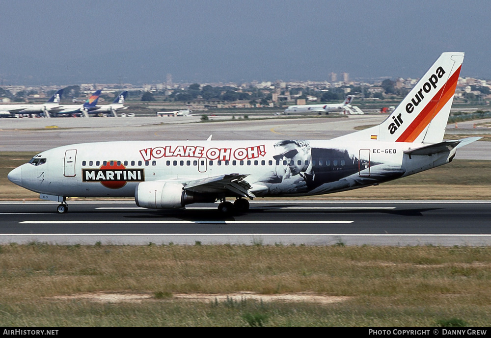 Aircraft Photo of EC-GEQ | Boeing 737-3Y0 | Air Europa | AirHistory.net #262743