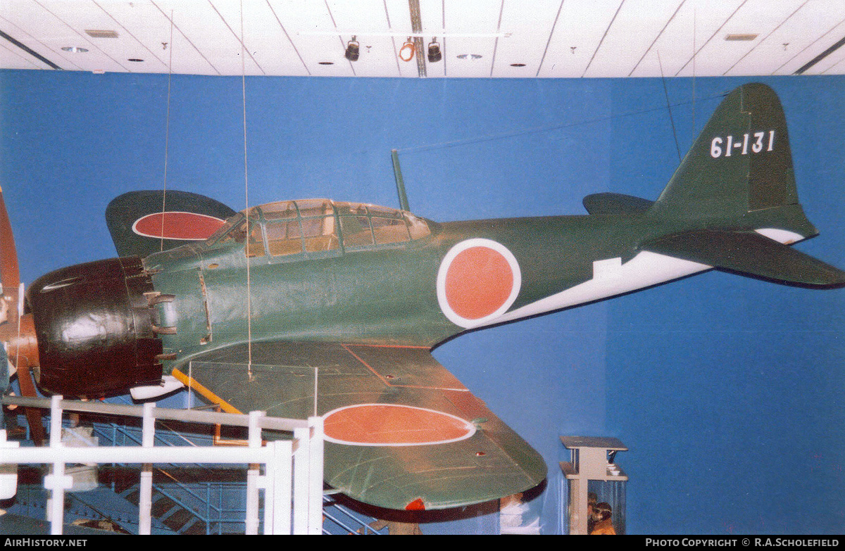 Aircraft Photo of 61-131 | Mitsubishi A6M5 Reisen (Zero) | Japan - Navy | AirHistory.net #262762