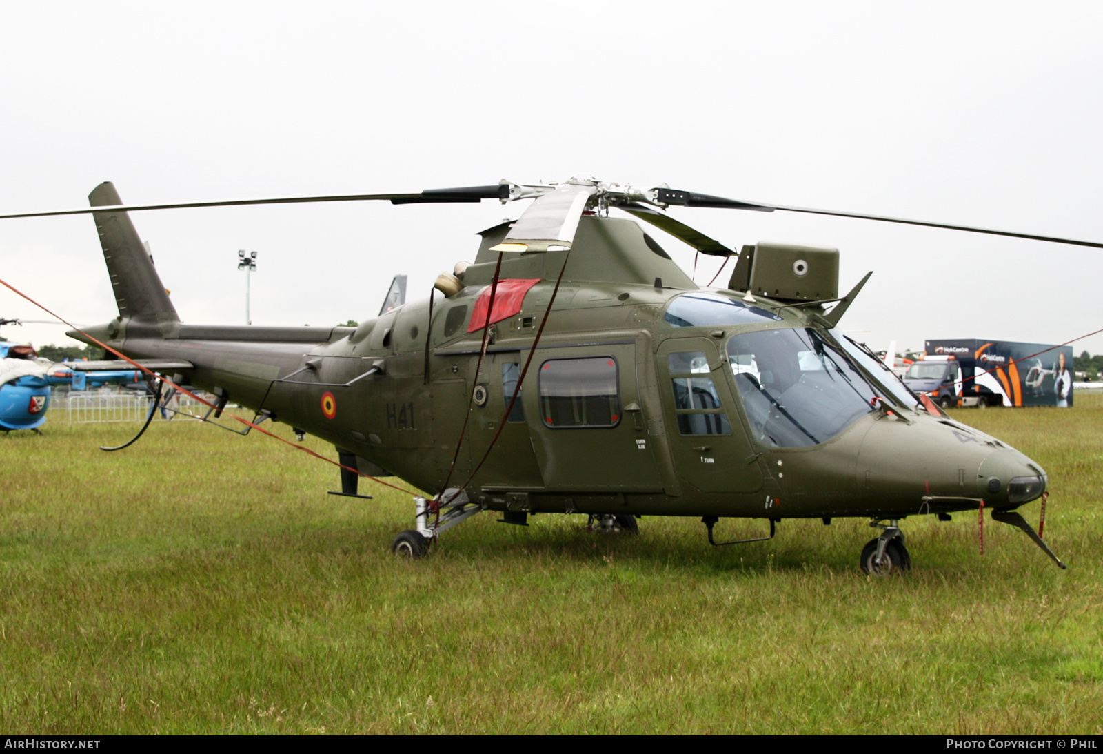 Aircraft Photo of H41 | Agusta A-109BA | Belgium - Air Force | AirHistory.net #262777