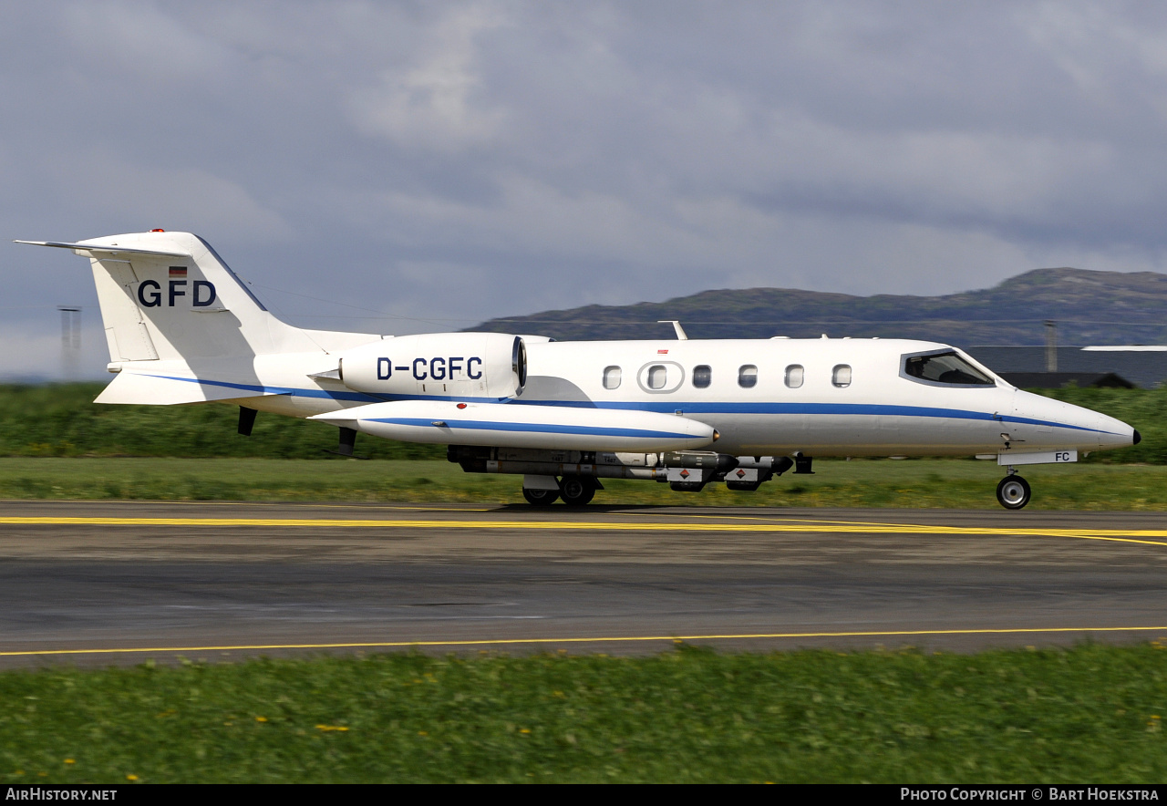 Aircraft Photo of D-CGFC | Gates Learjet 35A | GFD - Gesellschaft für Flugzieldarstellung | AirHistory.net #262787