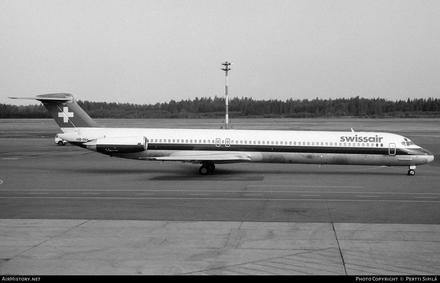 Aircraft Photo of HB-INH | McDonnell Douglas MD-81 (DC-9-81) | Swissair | AirHistory.net #262795