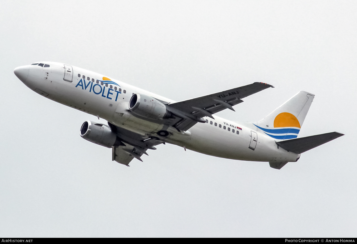 Aircraft Photo of YU-ANJ | Boeing 737-3H9 | Aviolet | AirHistory.net #262799