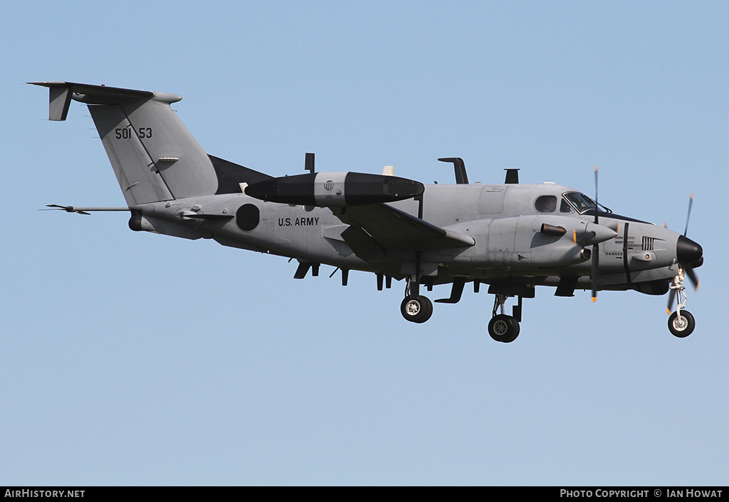 Aircraft Photo of 85-0153 / 50153 | Beech RC-12K Huron (A200CT) | USA - Army | AirHistory.net #262836