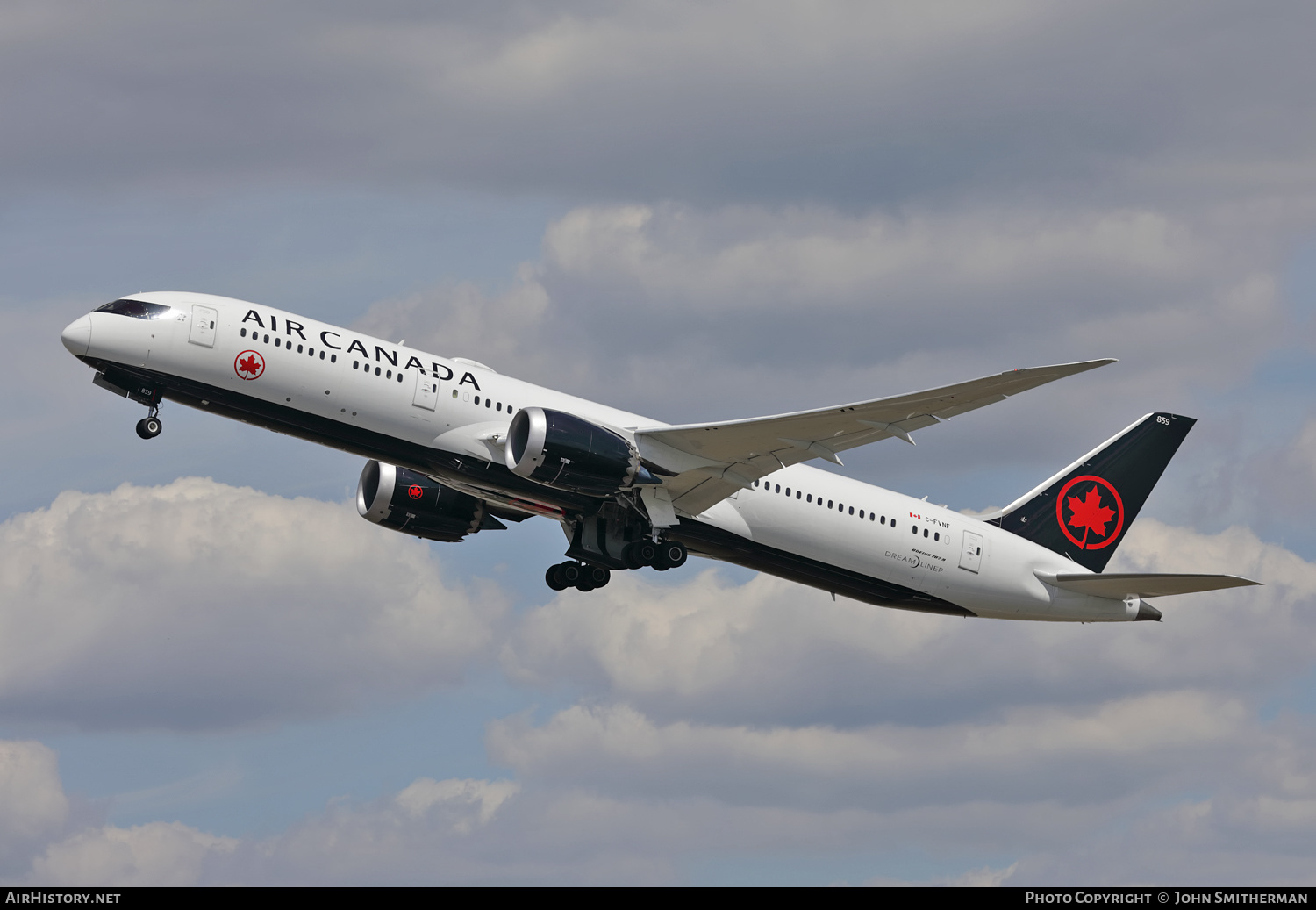 Aircraft Photo of C-FVNF | Boeing 787-9 Dreamliner | Air Canada | AirHistory.net #262838