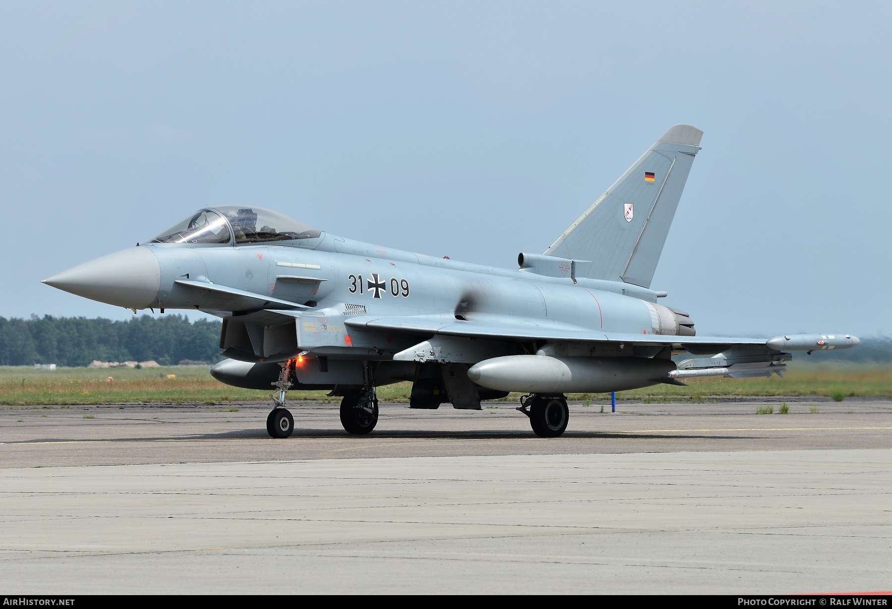 Aircraft Photo of 3109 | Eurofighter EF-2000 Typhoon S | Germany - Air Force | AirHistory.net #262845