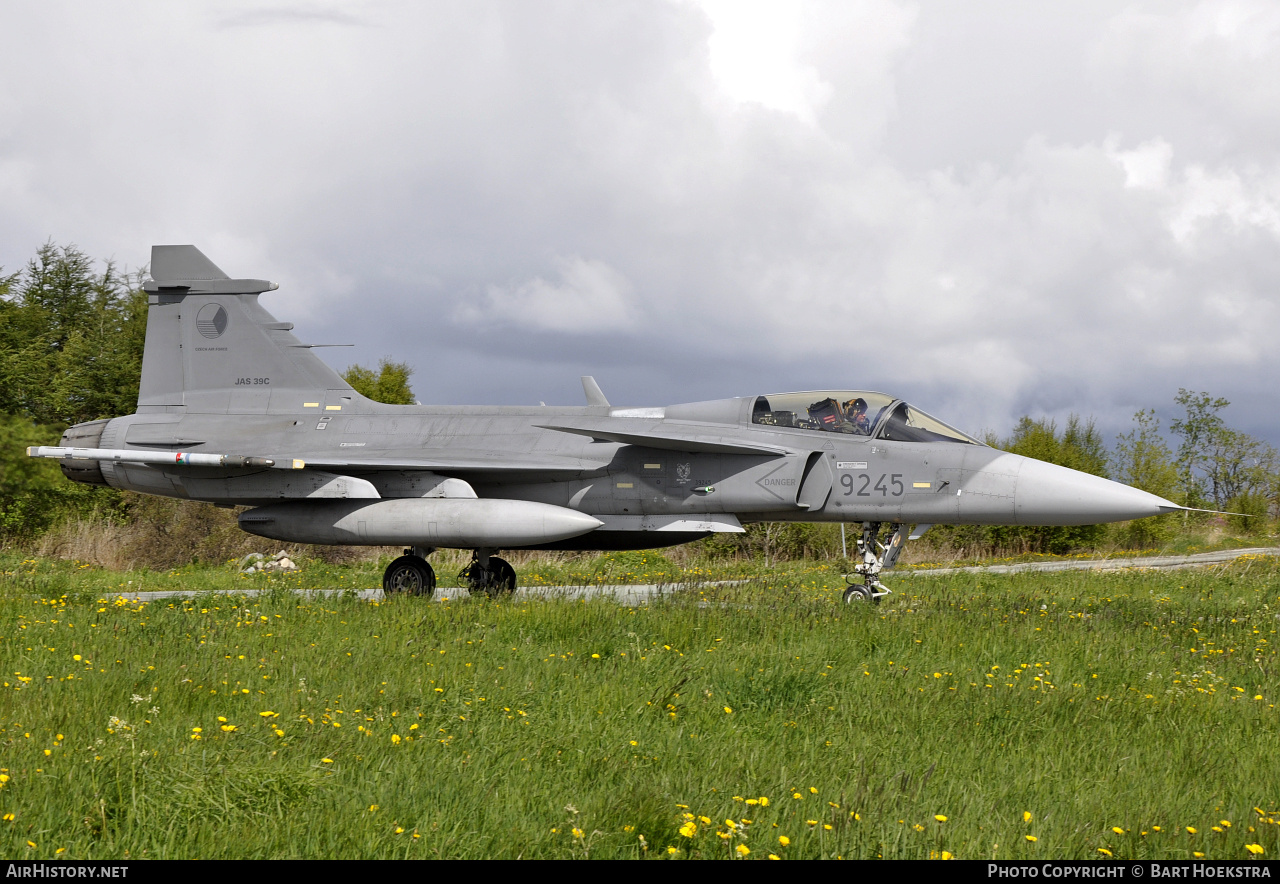 Aircraft Photo of 9245 | Saab JAS 39C Gripen | Czechia - Air Force | AirHistory.net #262849