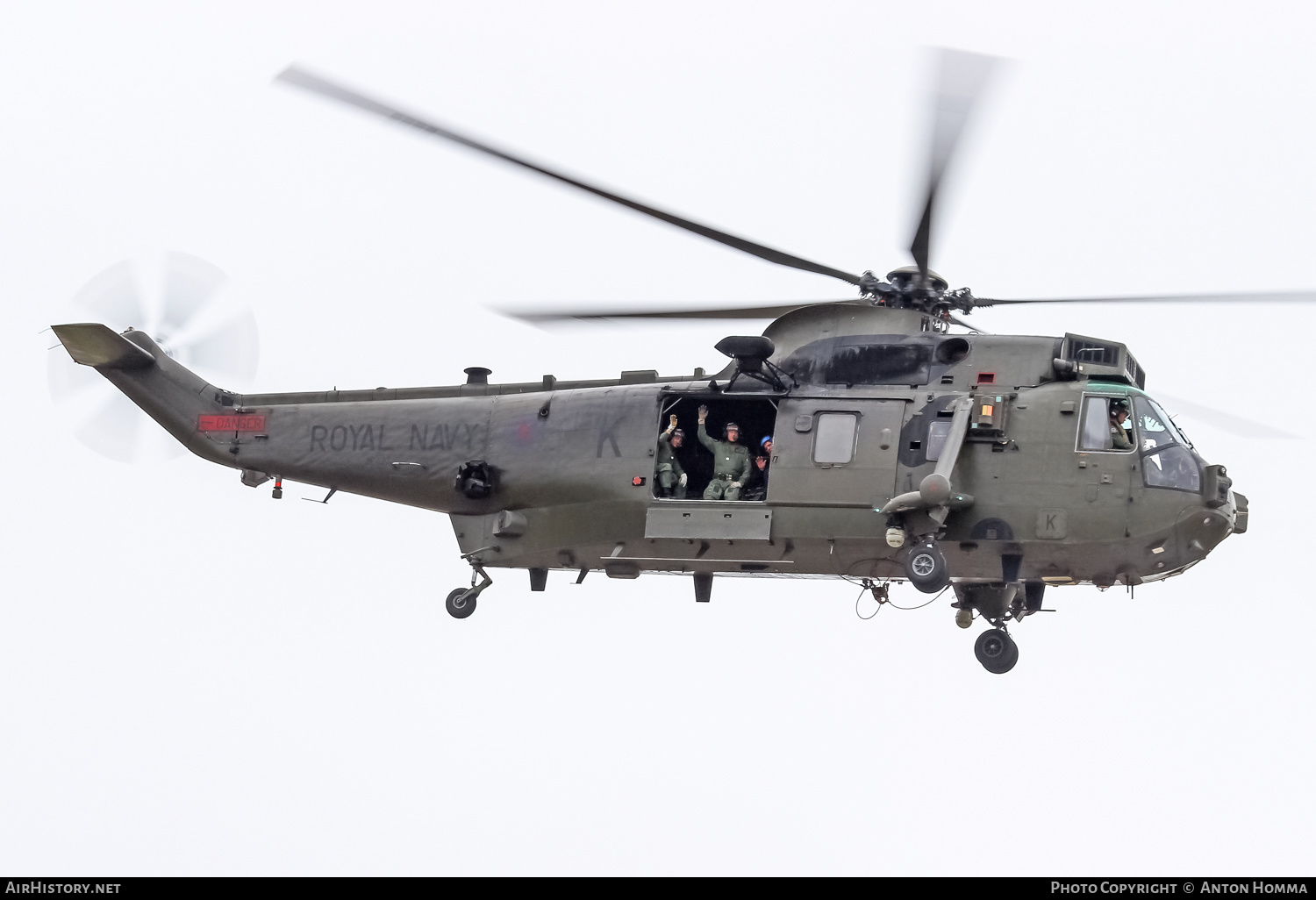 Aircraft Photo of ZE427 | Westland WS-61 Sea King HC4+ | UK - Navy | AirHistory.net #262861