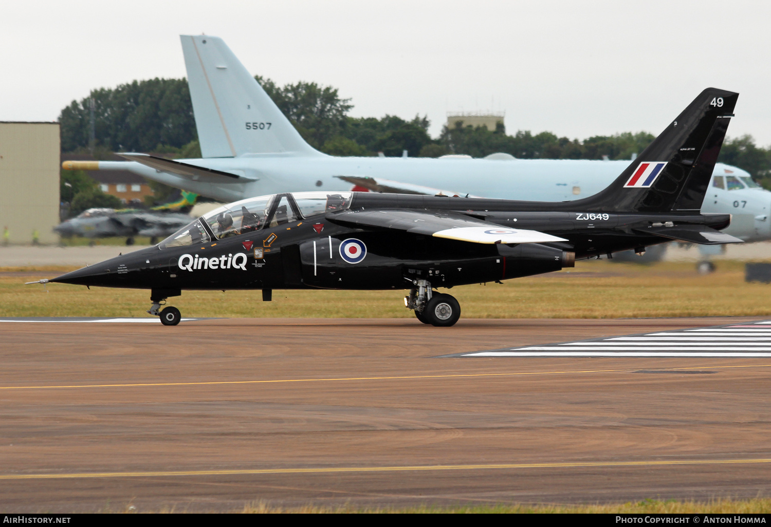 Aircraft Photo of ZJ649 | Dassault-Dornier Alpha Jet | UK - Air Force | AirHistory.net #262867