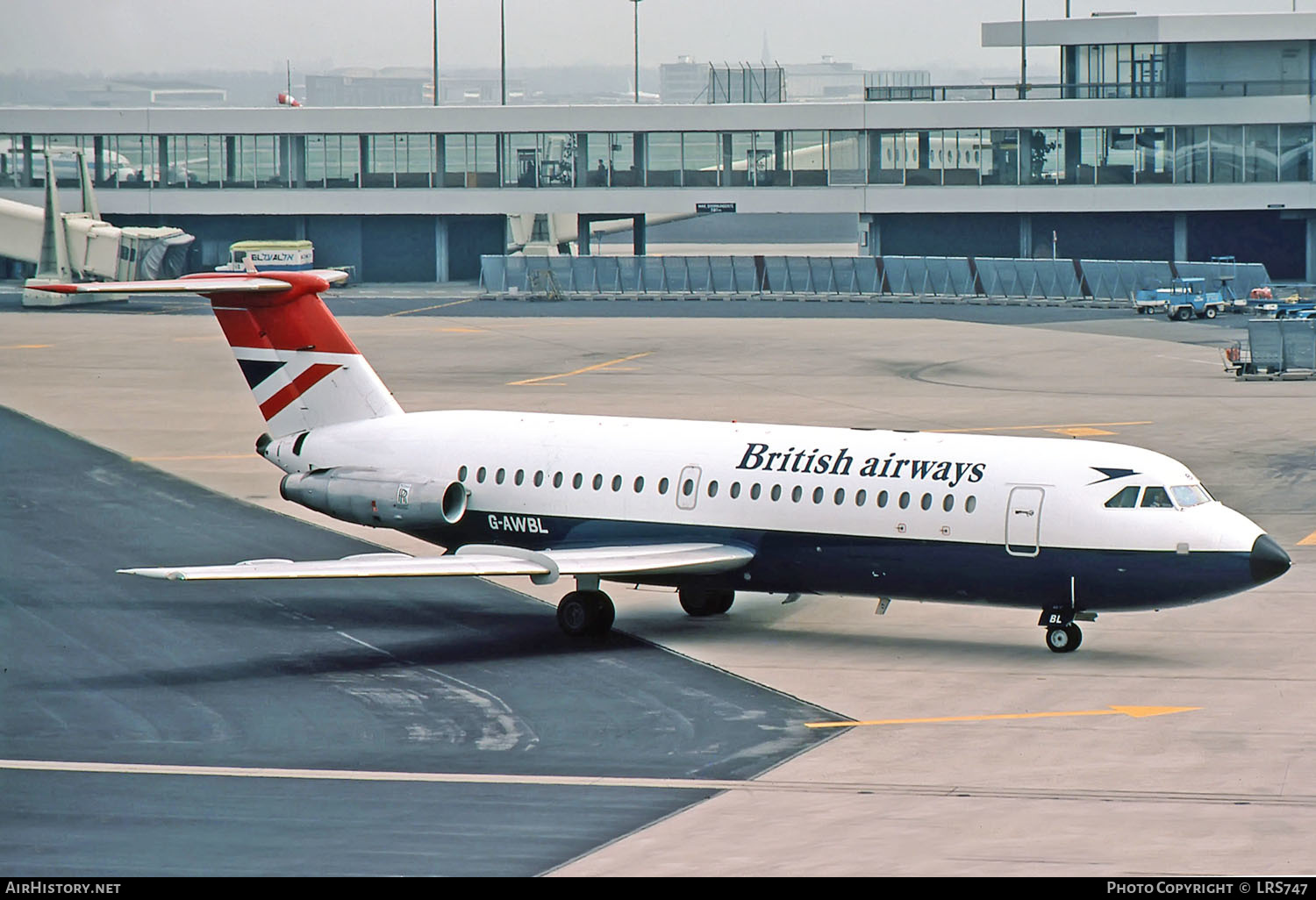 Aircraft Photo of G-AWBL | BAC 111-416EK One-Eleven | British Airways | AirHistory.net #262888