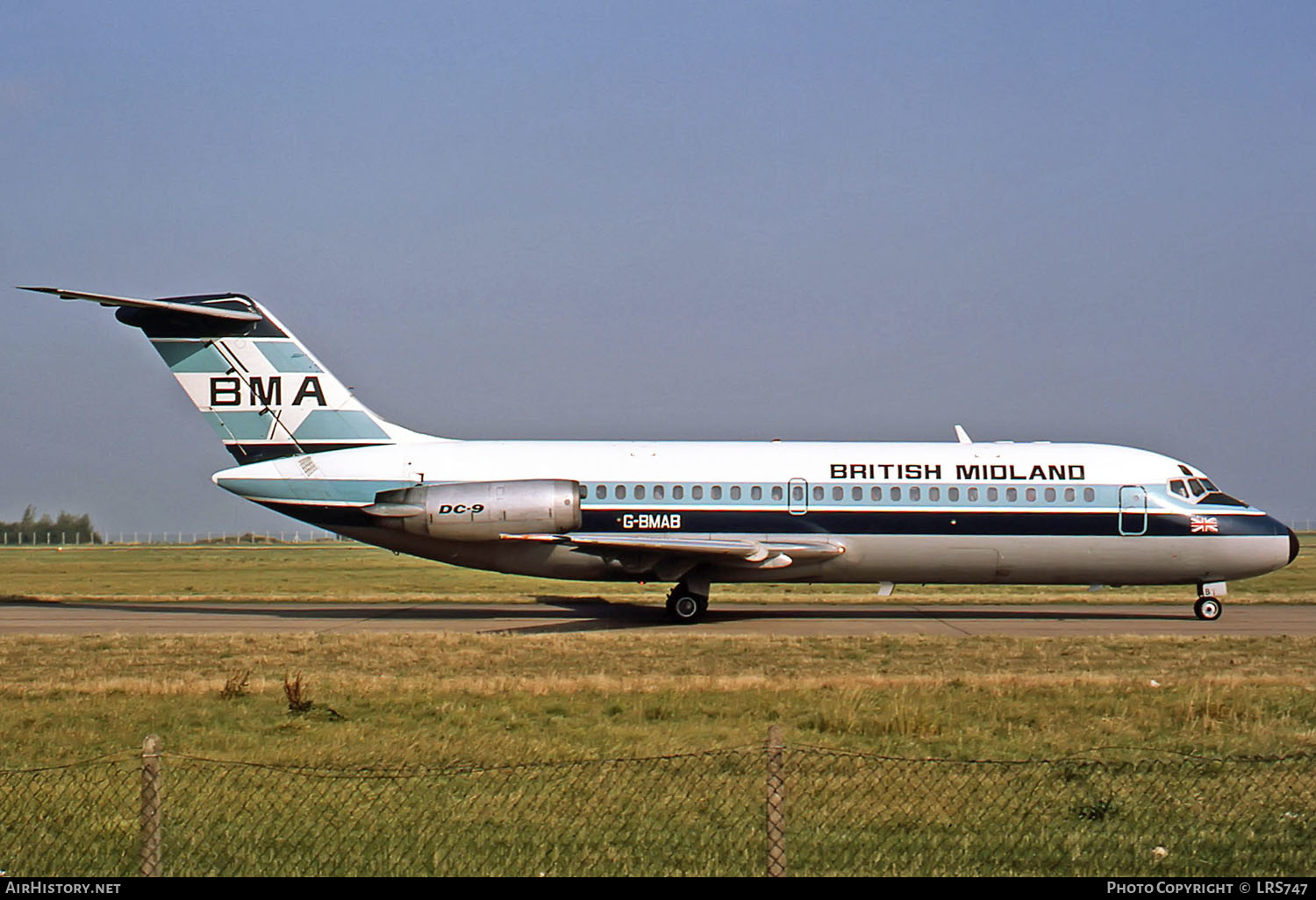 Aircraft Photo of G-BMAB | Douglas DC-9-15 | British Midland Airways - BMA | AirHistory.net #262890