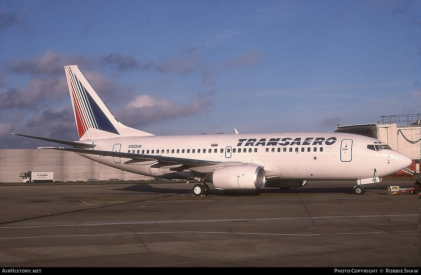 Aircraft Photo of N100UN | Boeing 737-7K9 | Transaero Airlines | AirHistory.net #262892