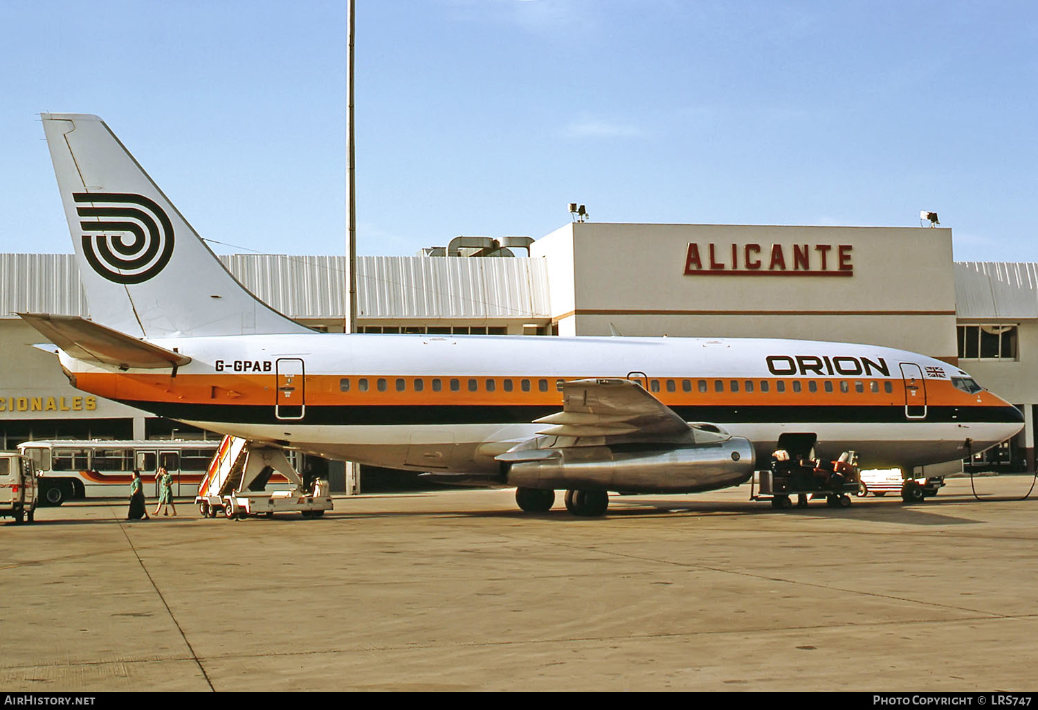 Aircraft Photo of G-GPAB | Boeing 737-2L9/Adv | Orion Airways | AirHistory.net #262897