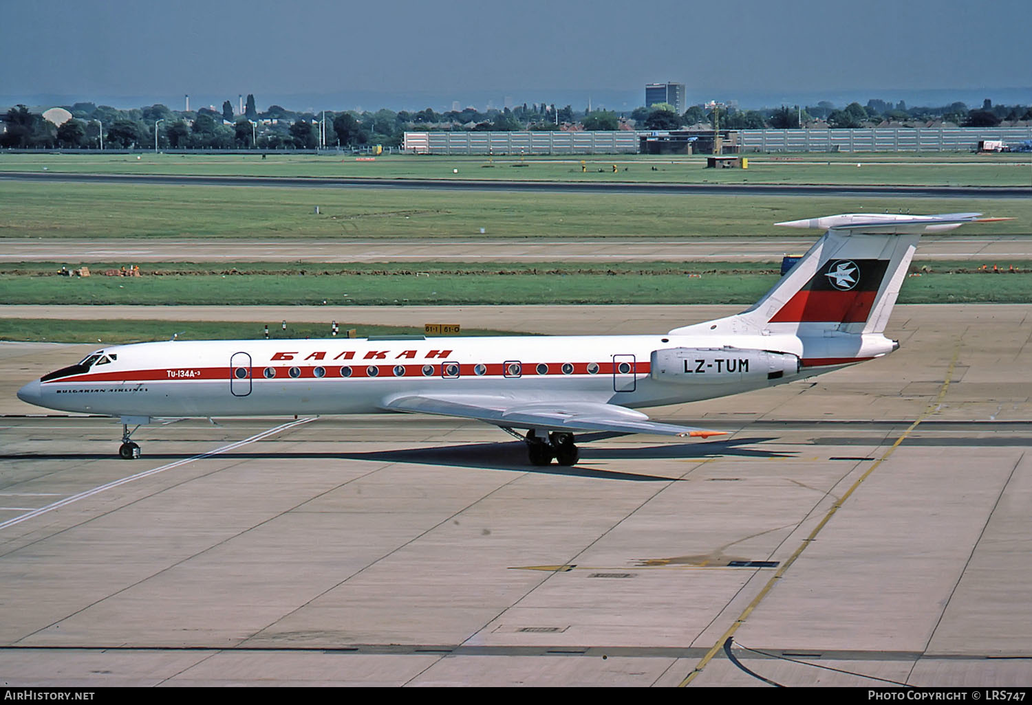 Aircraft Photo of LZ-TUM | Tupolev Tu-134AK | Balkan - Bulgarian Airlines | AirHistory.net #262901