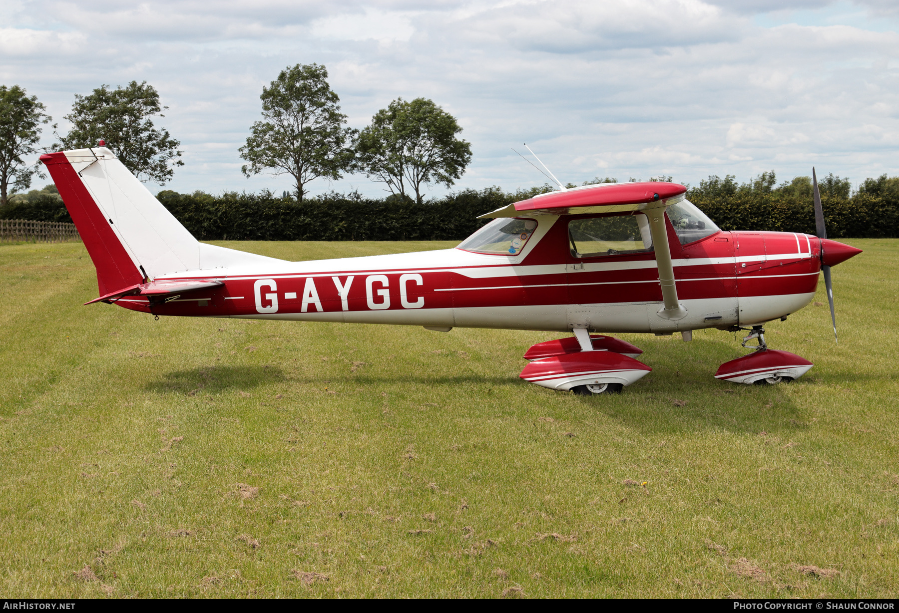 Aircraft Photo of G-AYGC | Reims F150K | AirHistory.net #262903