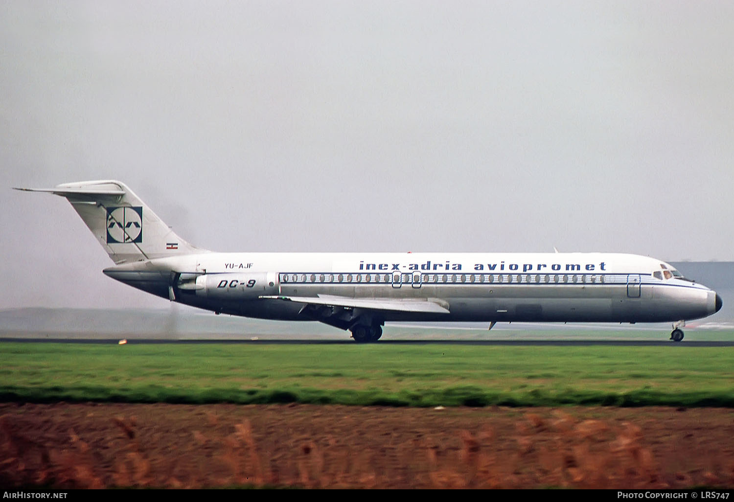 Aircraft Photo of YU-AJF | McDonnell Douglas DC-9-32 | Inex-Adria Airways | AirHistory.net #262911