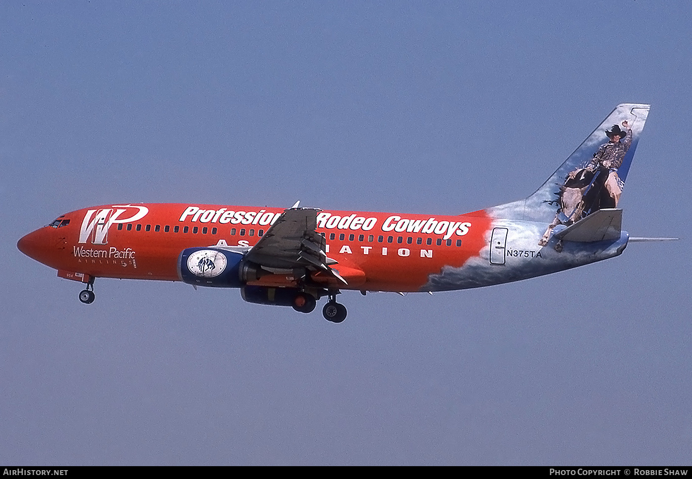 Aircraft Photo of N375TA | Boeing 737-3S3 | Western Pacific Airlines | AirHistory.net #262931