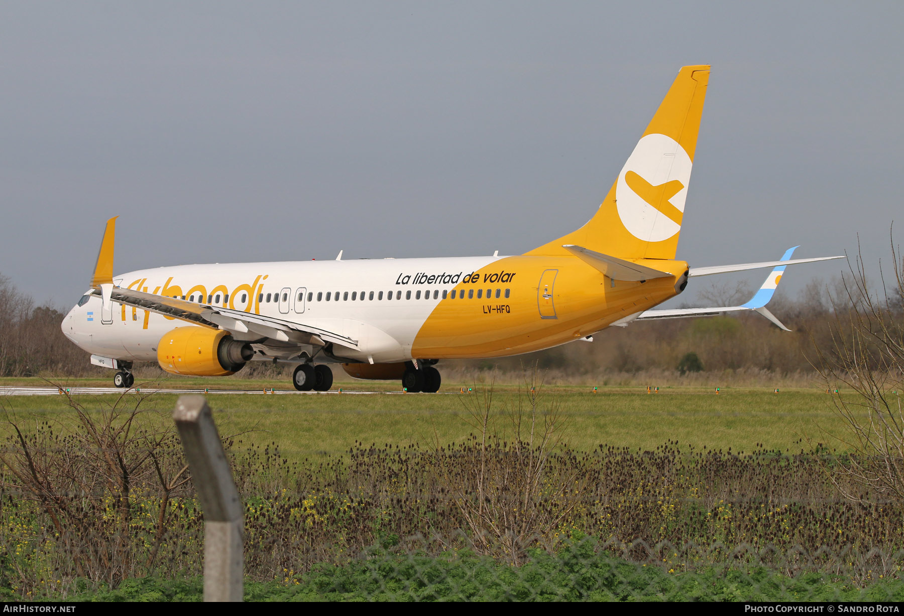 Aircraft Photo of LV-HFQ | Boeing 737-8BK | FlyBondi | AirHistory.net #262950