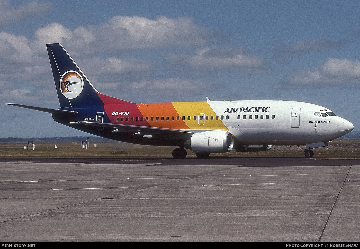 Aircraft Photo of DQ-FJB | Boeing 737-5Y0 | Air Pacific | AirHistory.net #262952