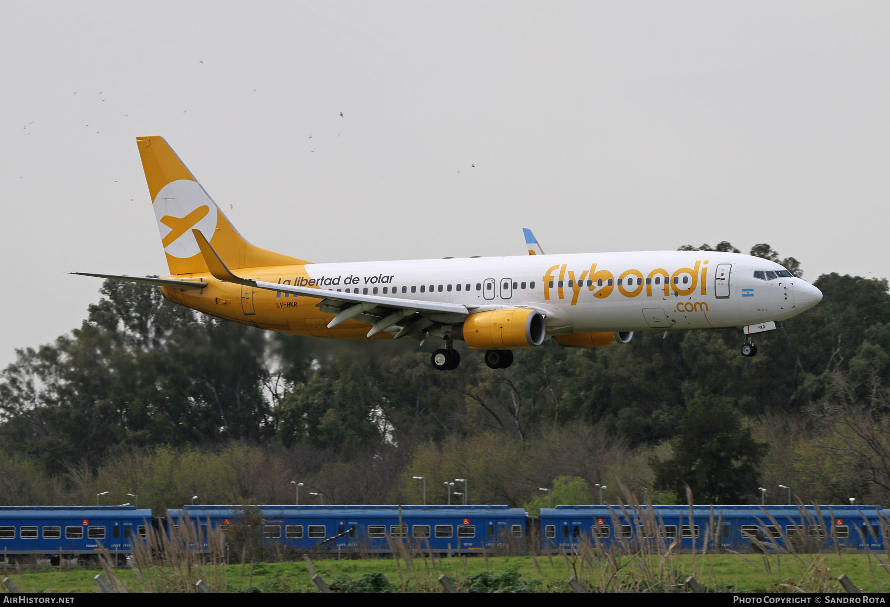 Aircraft Photo of LV-HKR | Boeing 737-83N | FlyBondi | AirHistory.net #262956